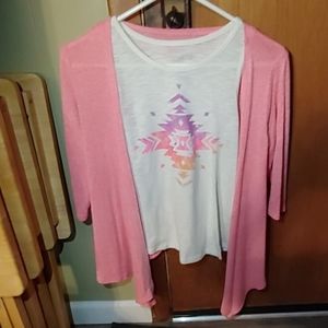 Two piece tanktop with jacket